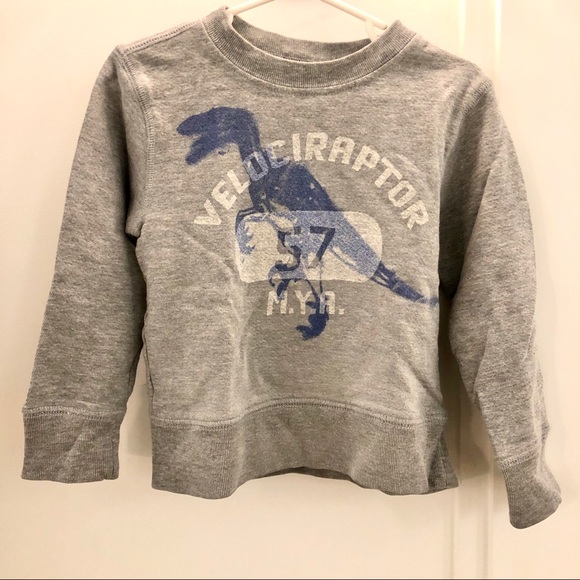 Crewcuts Other - Crewcuts Dinosaur Sweatshirt T2 *a+ condition”